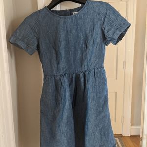 Chambray dress small Madewell
